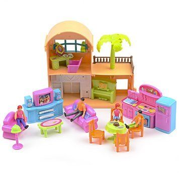 Игровой набор Кукольный домик. Ресторан с фигурками 01 62-045 фото